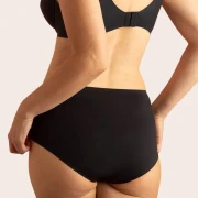 2x High Fit, Taillen Slip, Farbe Black