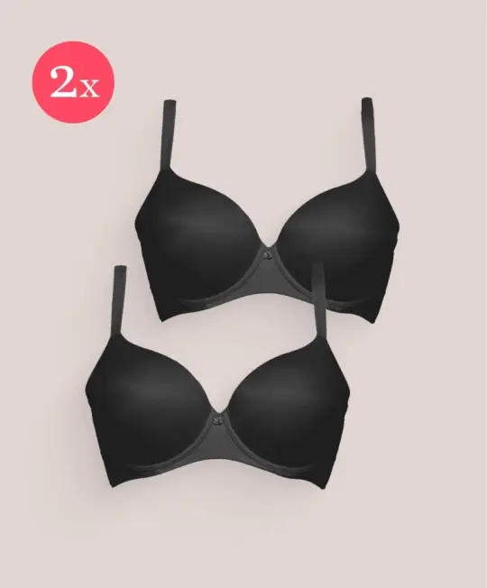 2x Royal Diva Vollschale, Farbe Black