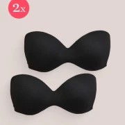 2x Royal Magic trägerlos, Farbe Black