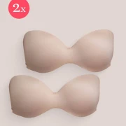 2x Royal Magic trägerlos, Farbe Fumee