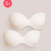 2x Royal Magic trägerlos, Farbe Sunkiss