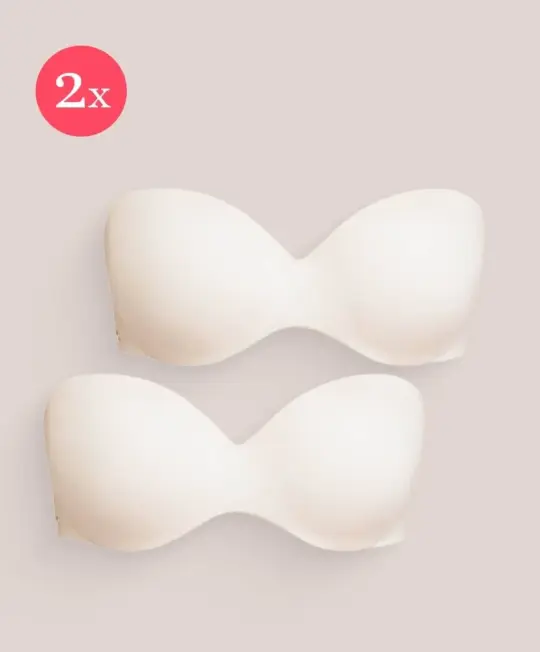 2x Royal Magic trägerlos, Farbe Sunkiss