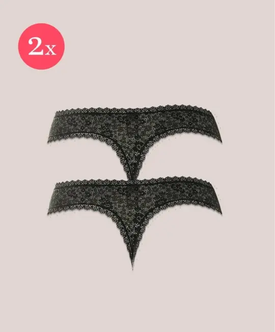 2x String Joy, Farbe Black