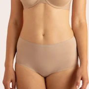High Fit Taillen Slip, Farbe Fumee