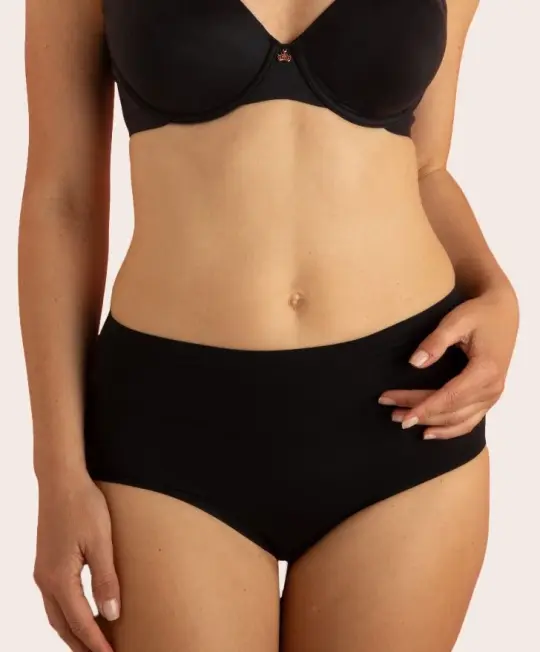 High Fit Taillen Slip, Farbe Black