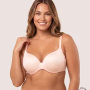 Royal Fit T-Shirt-BH, Farbe Peach Pink