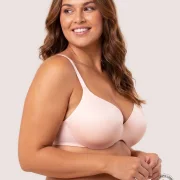 Royal Fit T-Shirt-BH, Farbe Peach Pink