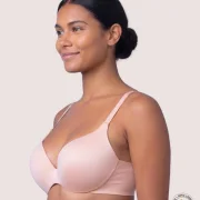 Royal Fit T-Shirt-BH, Farbe Peach Pink