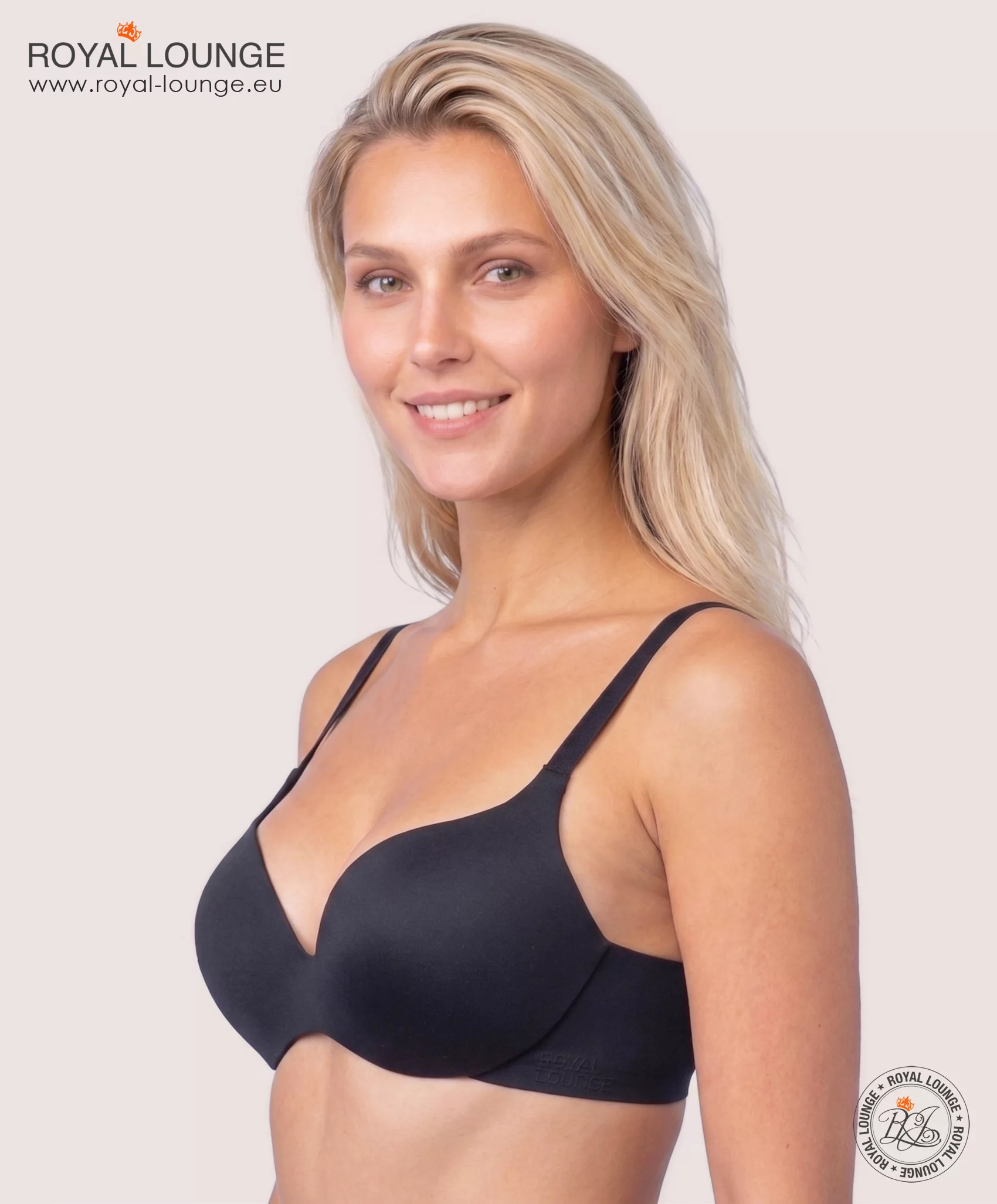 2x Royal Fit T-Shirt BH, Farbe Black