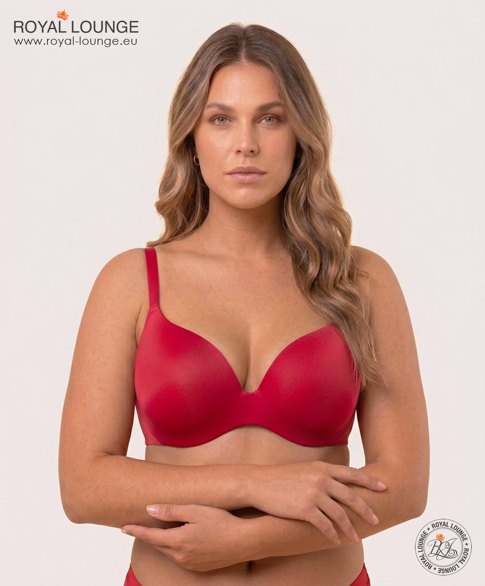 2x Royal Fit T-Shirt BH, Farbe Scarlet Red