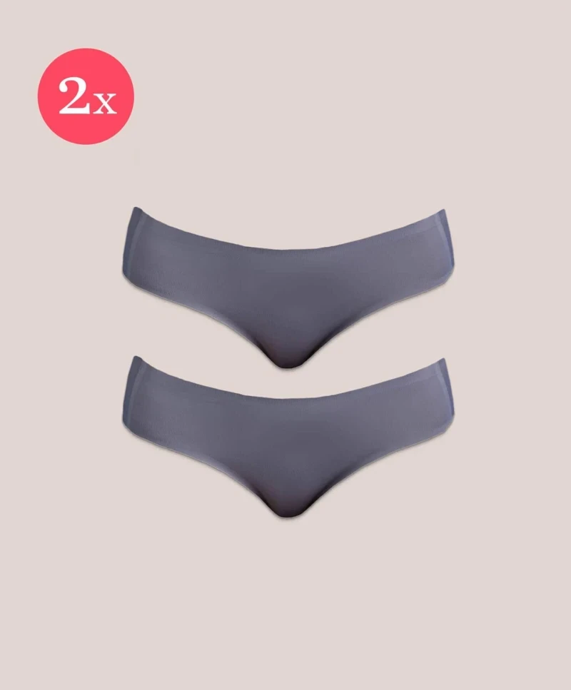 2x Shorty Miracle nachhaltig, Farbe Glacier Grey