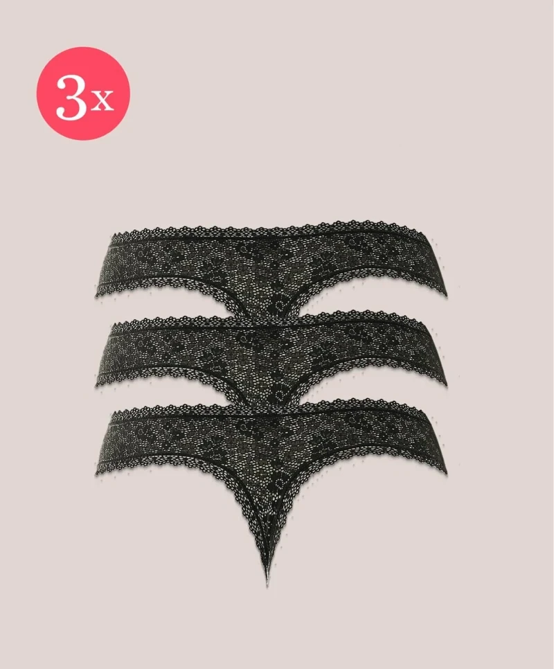 3x String Joy, Farbe Black