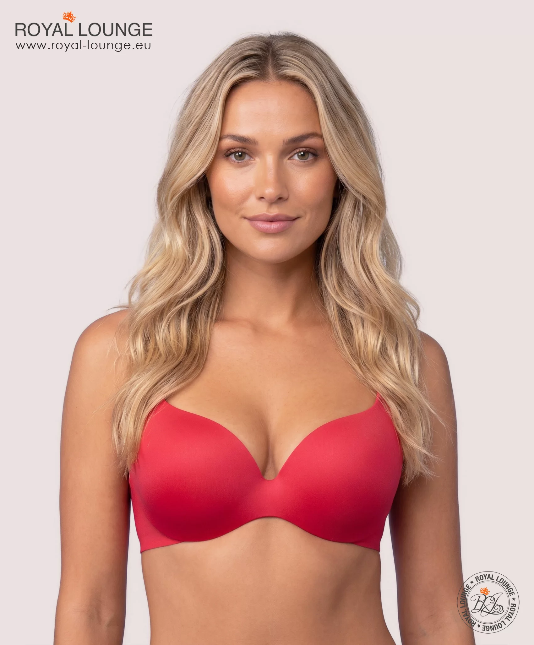 Royal Fit T-Shirt-BH, Farbe Scarlet Red