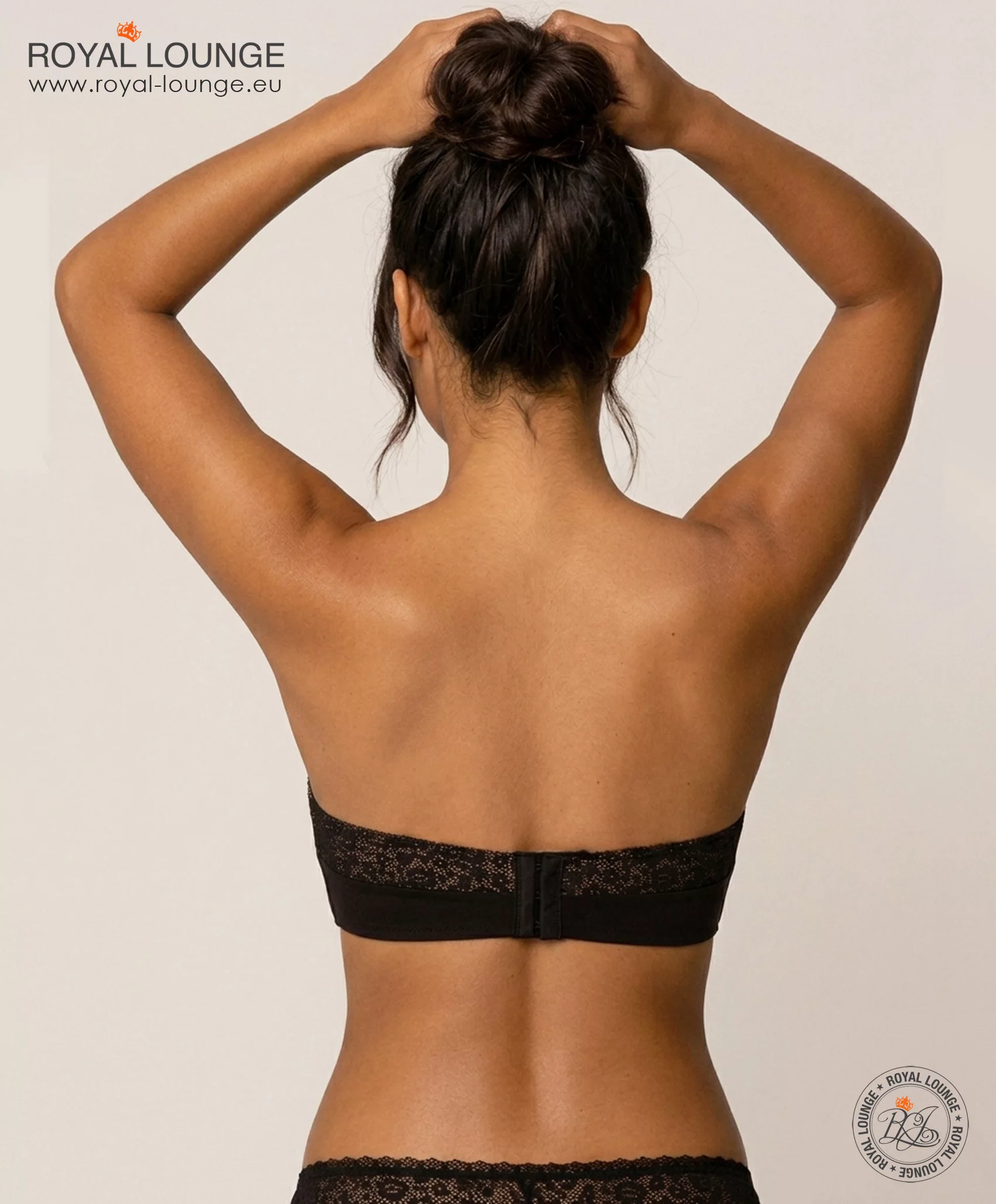 Royal Joy trägerlos, Farbe Black