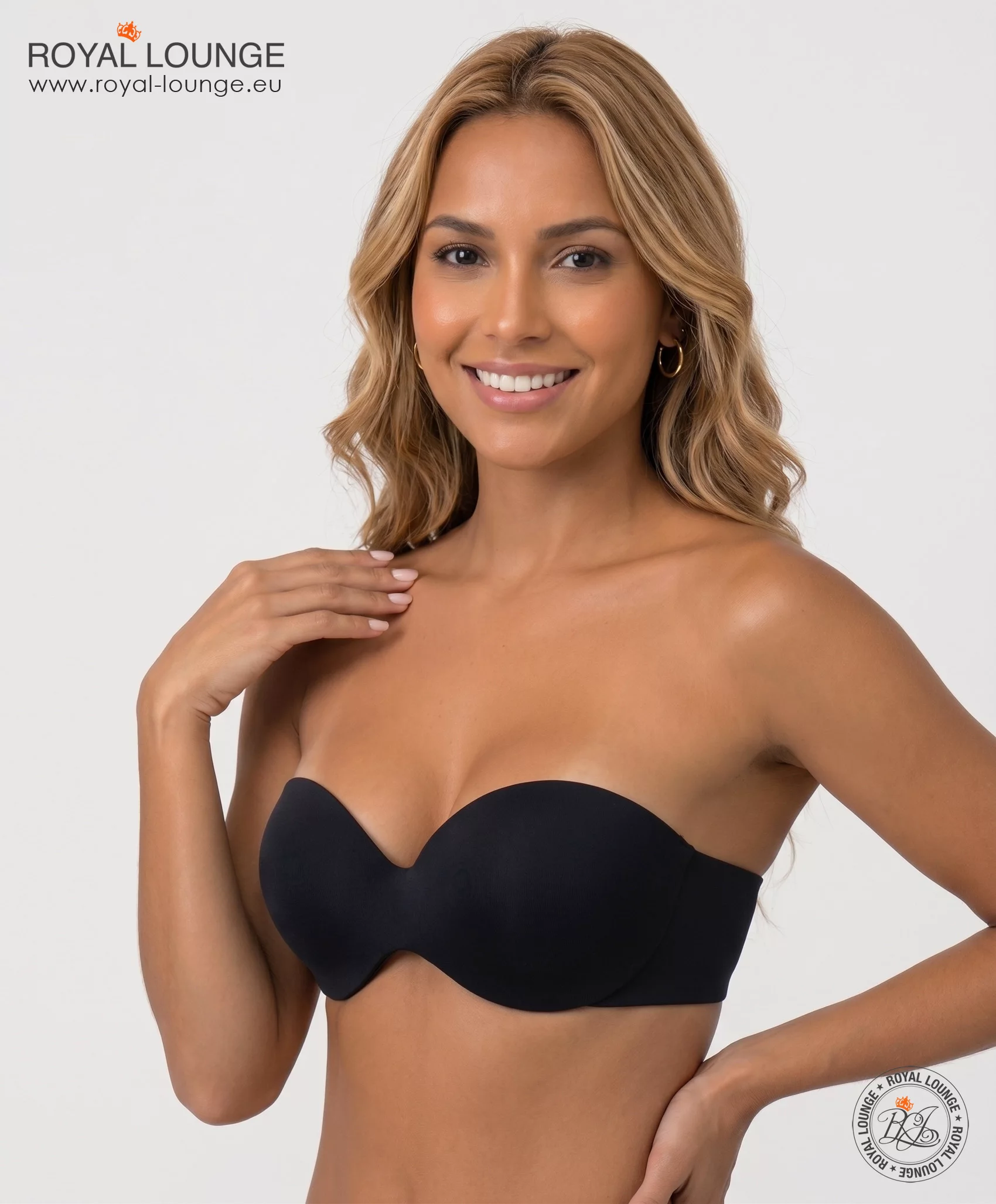 Royal Magic trägerlos, Farbe Black